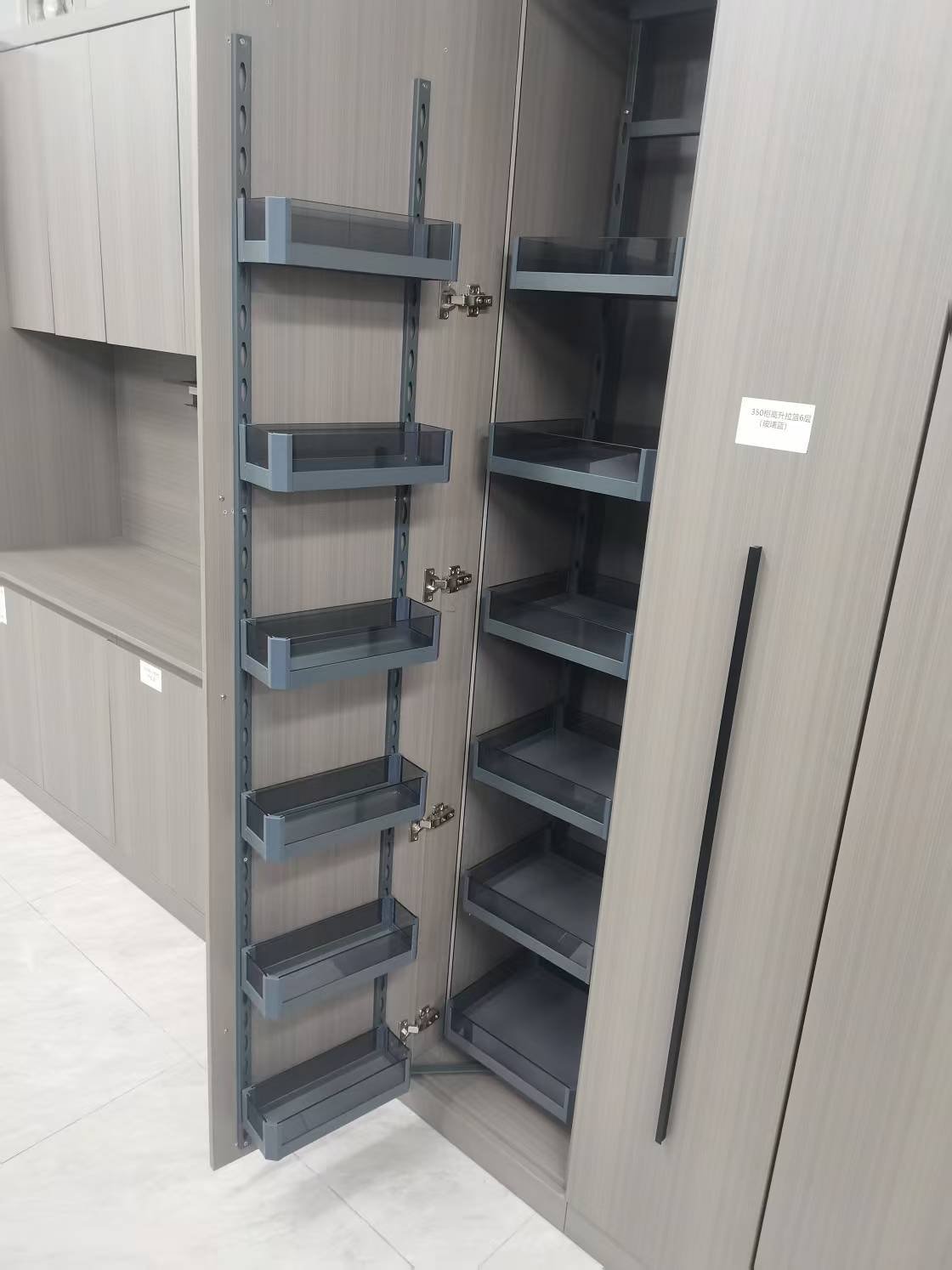 Industrial Storage Cabinets Tall Pull-Out Storage Organizer