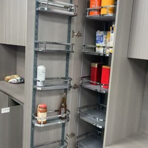 Pull Out Kitchen Cabinets Tall Pantry Basket Organizer