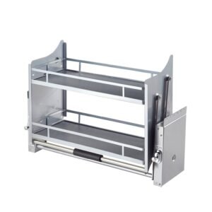 Pull Down Kitchen Cabinets Lift Basket Storage Organizer
