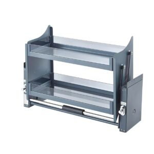 Upper Kitchen Cabinets Storage Lift Basket Organizer