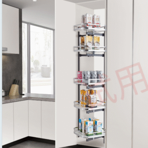 Rotating Corner Cabinet Turntable Storage Organizer