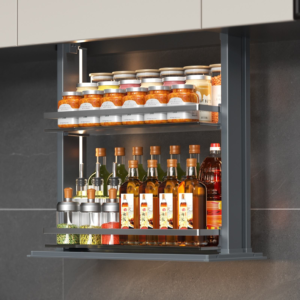 Kitchen Cabinet Lift Electric Intelligent Lifting Basket